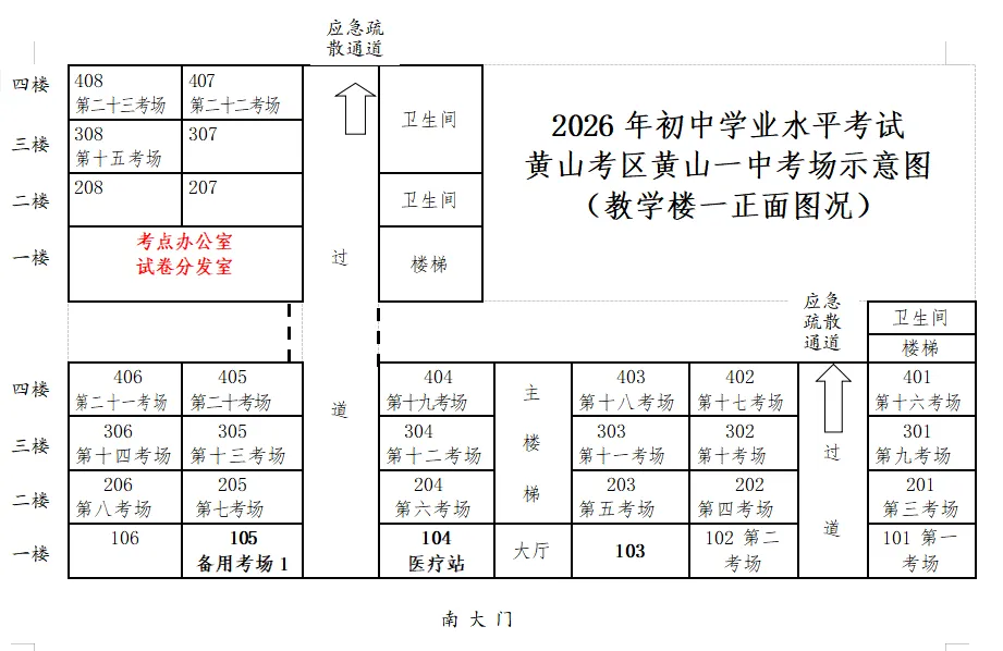2026年全市中考考点示意图及面向考生开放时间-第4张图片-四季读书网 2026年全市中考考点示意图及面向考生开放时间-第4张图片-四季读书网