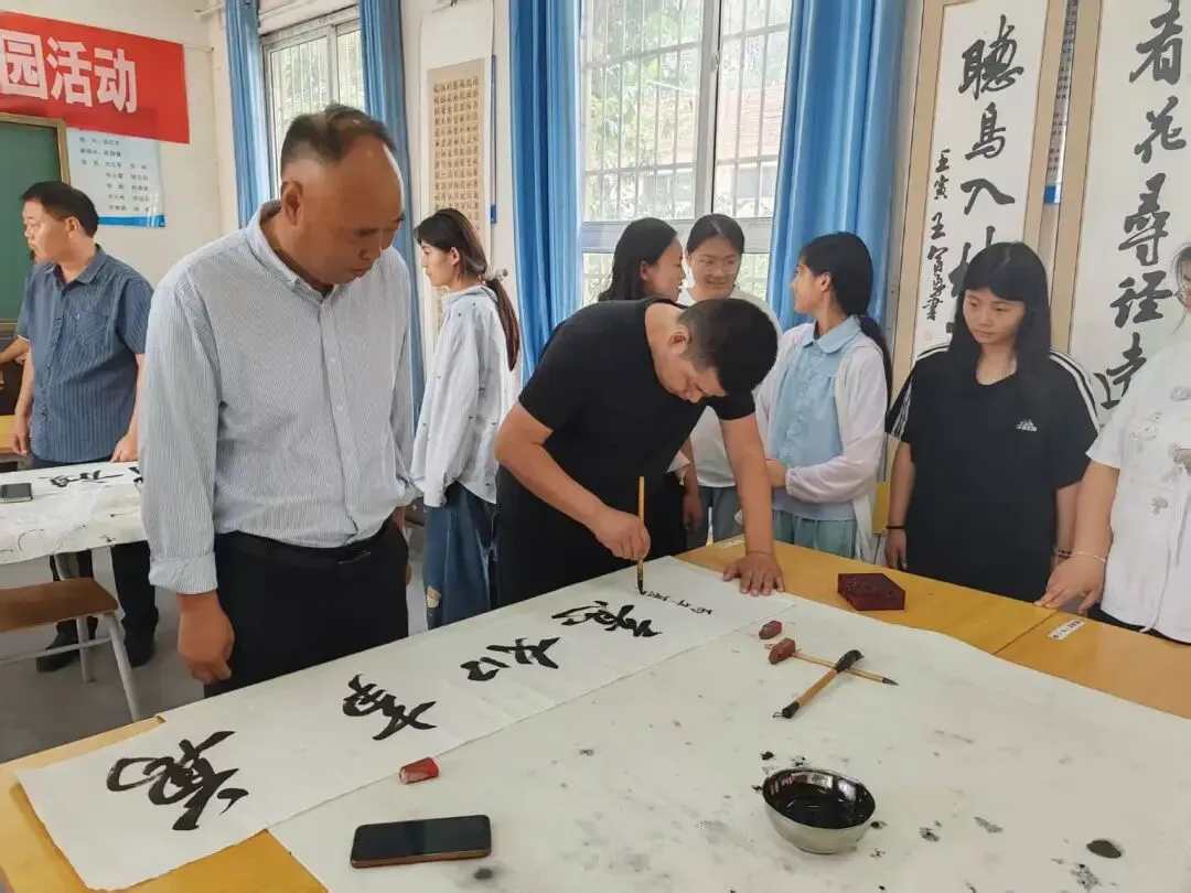 翰墨传祝福 书画助中考-第7张图片-四季读书网