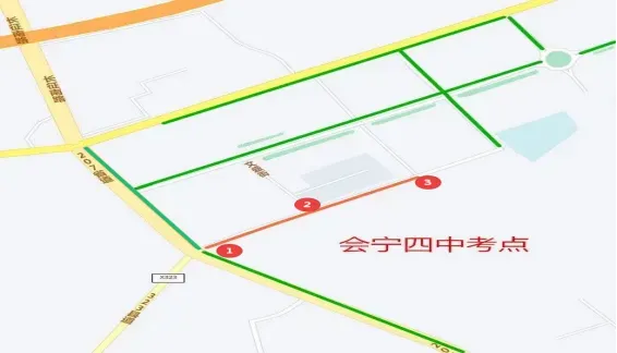 中考期间白银市以下路段交通管制-第15张图片-四季读书网