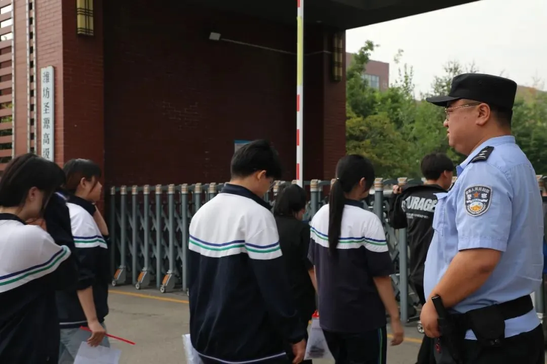 中考进行时!坊子公安全程在线护航!-第12张图片-四季读书网