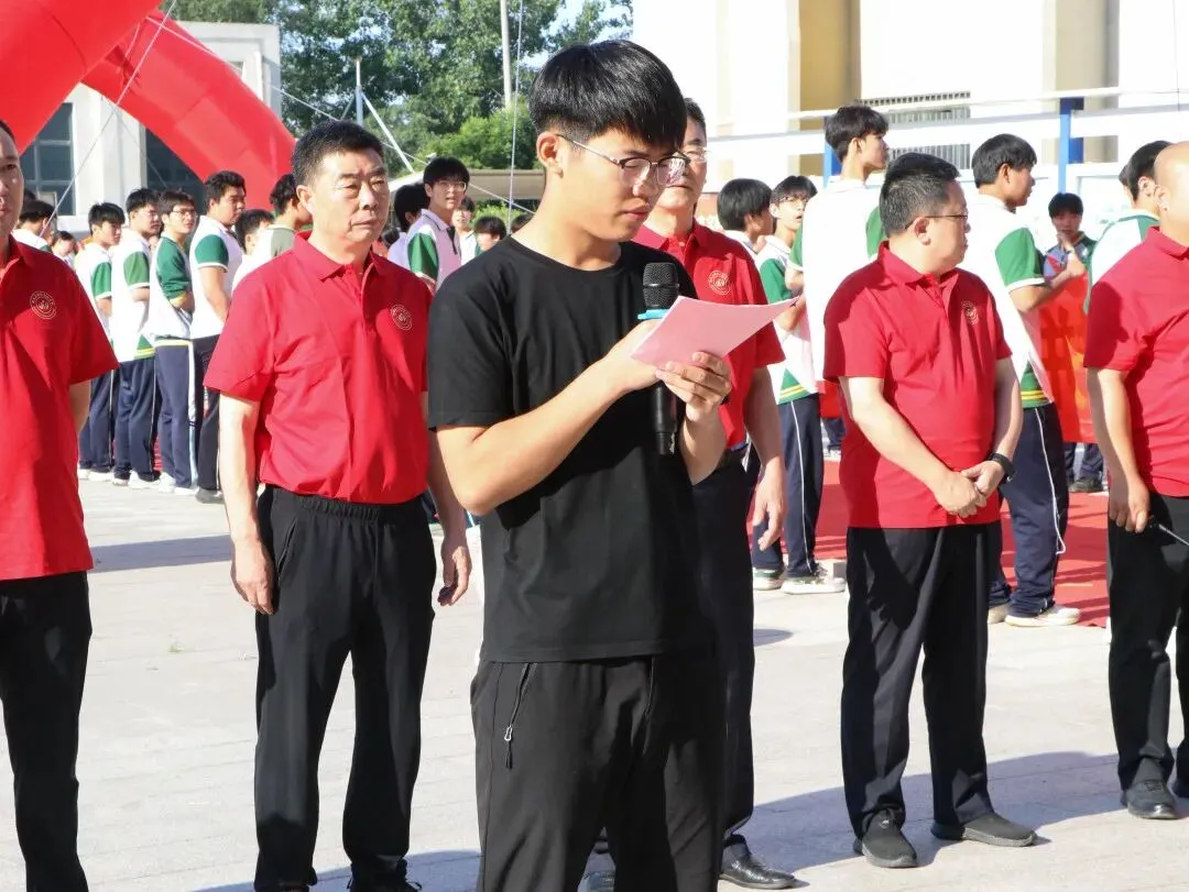 逐梦出征 ,决胜中考|鄄城县翰林实验学校中考送考仪式-第13张图片-四季读书网