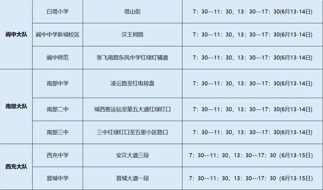 注意!中考期间交通管制-第5张图片-四季读书网 注意!中考期间交通管制-第5张图片-四季读书网