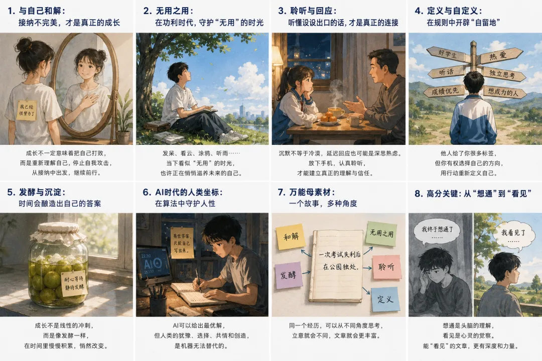 预测2026上海中考作文,真正要考的可能不是“写得多好”,而是孩子如何理解自己-第2张图片-四季读书网
