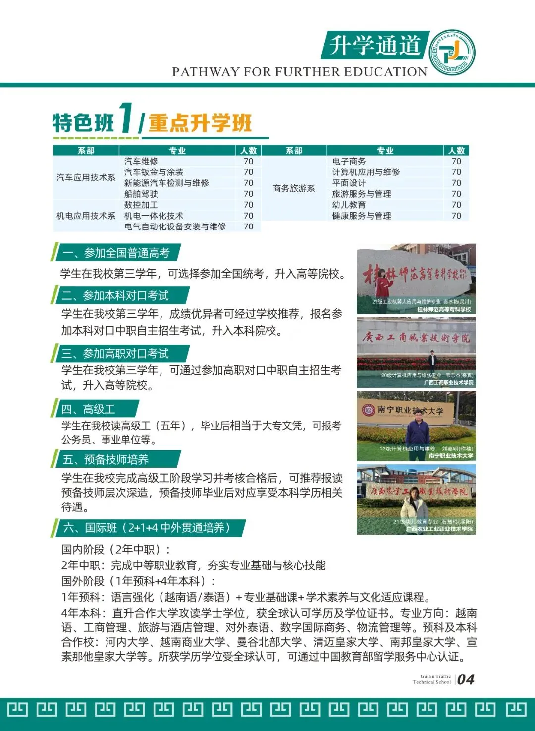阳朔中考落榜生明智选择,桂林交通学校特色升学班,技能班招生了!-第15张图片-四季读书网 阳朔中考落榜生明智选择,桂林交通学校特色升学班,技能班招生了!-第15张图片-四季读书网