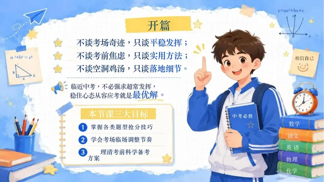 中考冲刺期,一节数学课该怎么帮孩子稳住心态-第2张图片-四季读书网 中考冲刺期,一节数学课该怎么帮孩子稳住心态-第2张图片-四季读书网