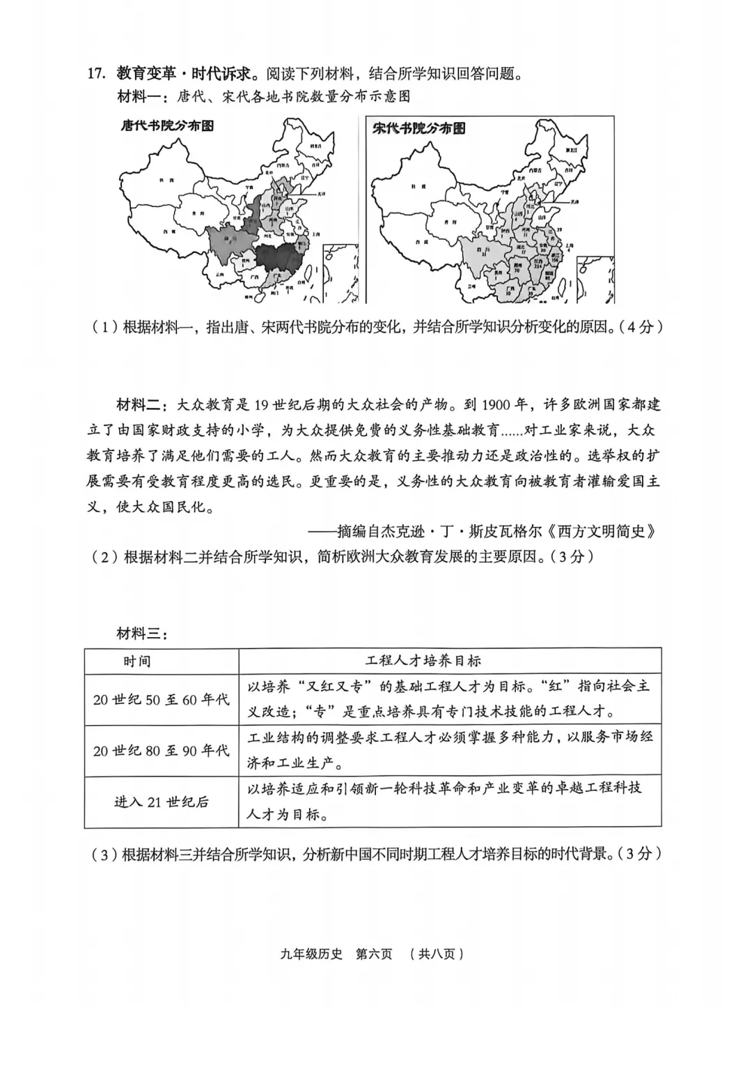 【全科】2026年孝义市第二次中考模拟考试题(卷)-第63张图片-四季读书网