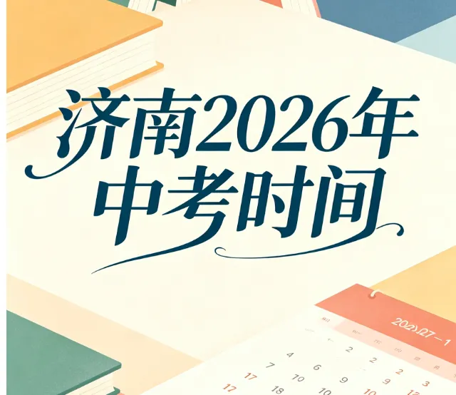 济南2026年中考时间-第3张图片-四季读书网 济南2026年中考时间-第3张图片-四季读书网