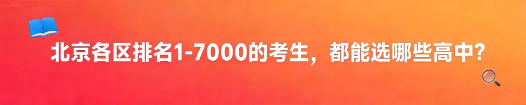 今年中考后还有跑校签约吗?附25年北京部分高中“跑校”情况汇总!-第8张图片-四季读书网