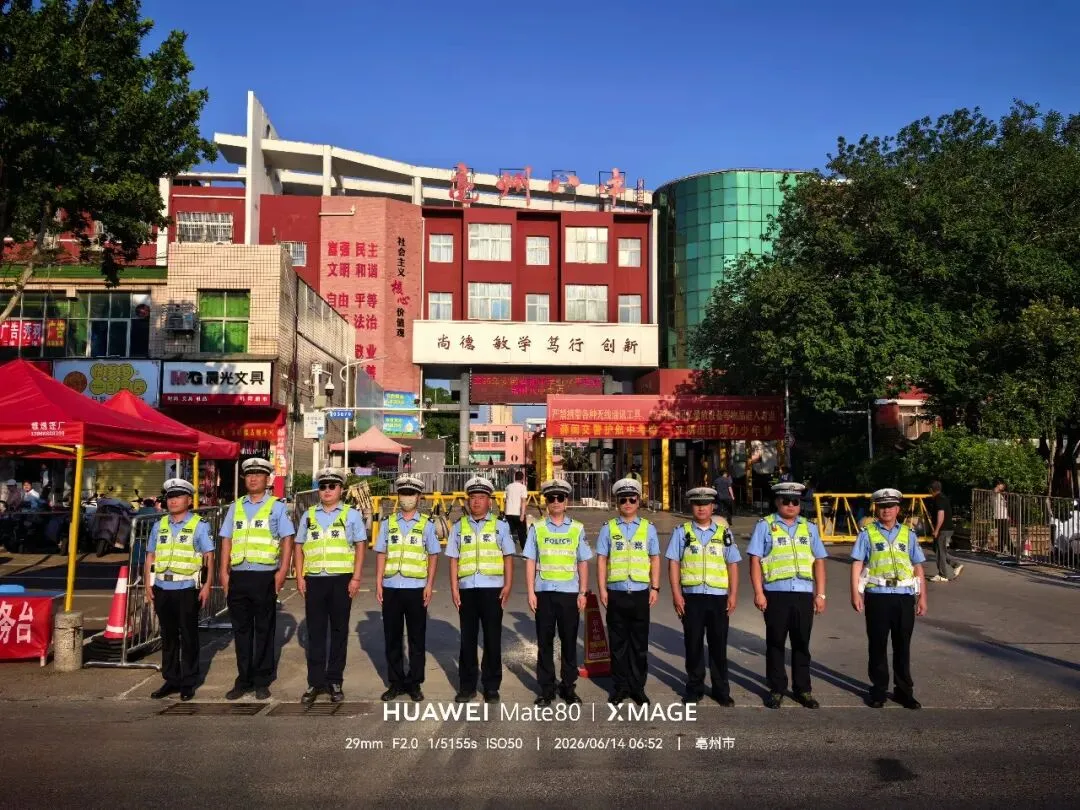 中考首日,亳州交警全力守护青春赶考路!| 护航中考 交警同行-第8张图片-四季读书网