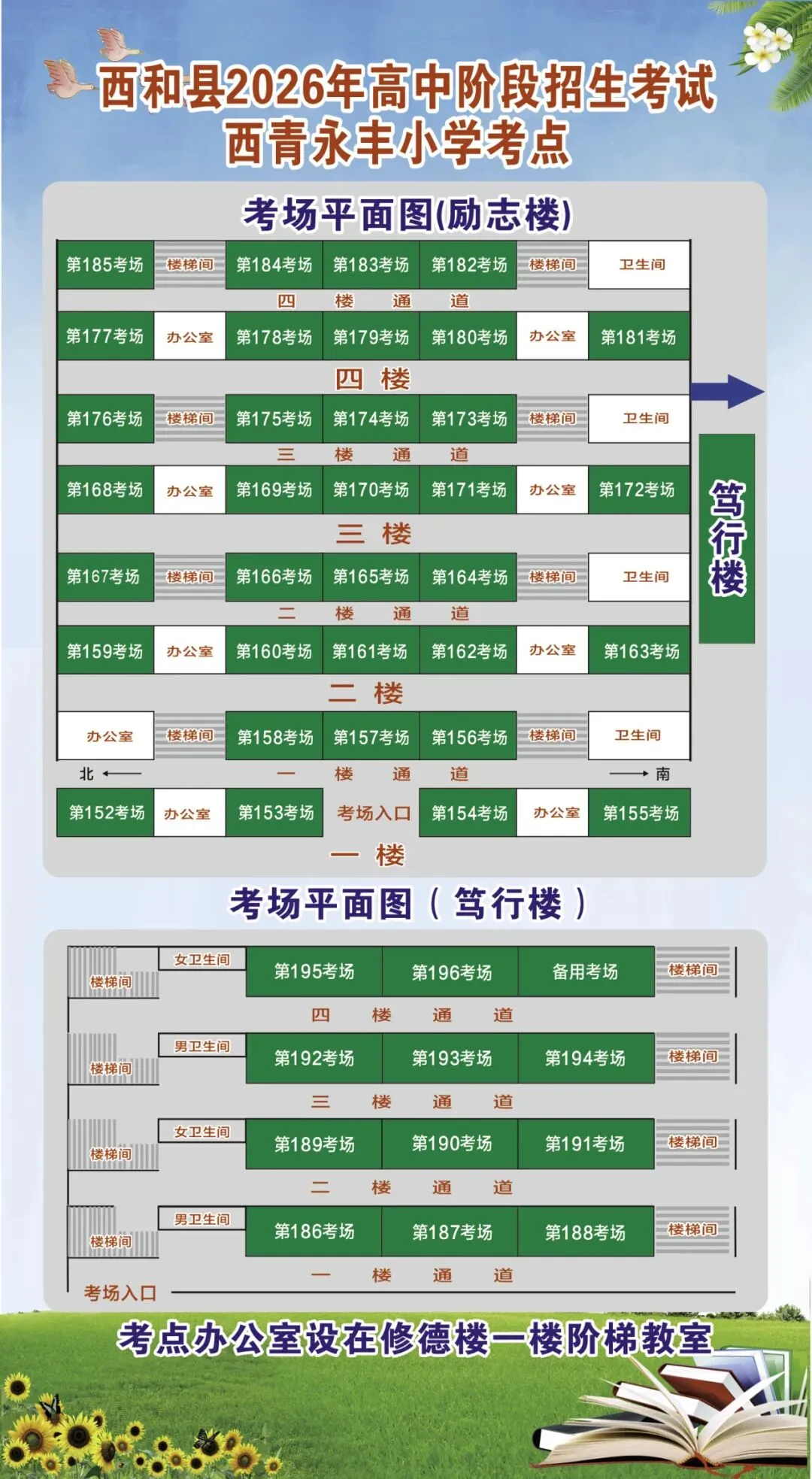 2026年中考西和县西青永丰小学考点温馨提示-第5张图片-四季读书网 2026年中考西和县西青永丰小学考点温馨提示-第5张图片-四季读书网