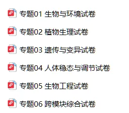 【生物】上海生物等级考2026年二模真题汇编六大专题(16区全)含答案-第6张图片-四季读书网