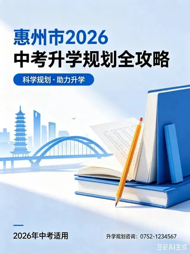 2026惠州市中考报考指南-第1张图片-四季读书网 2026惠州市中考报考指南-第1张图片-四季读书网