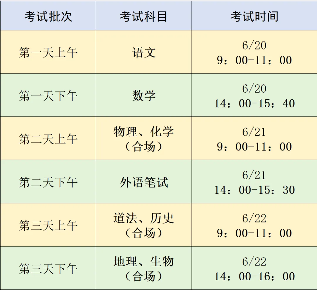 2026天津中考倒计时!【一份考前注意事项请查收】-第3张图片-四季读书网