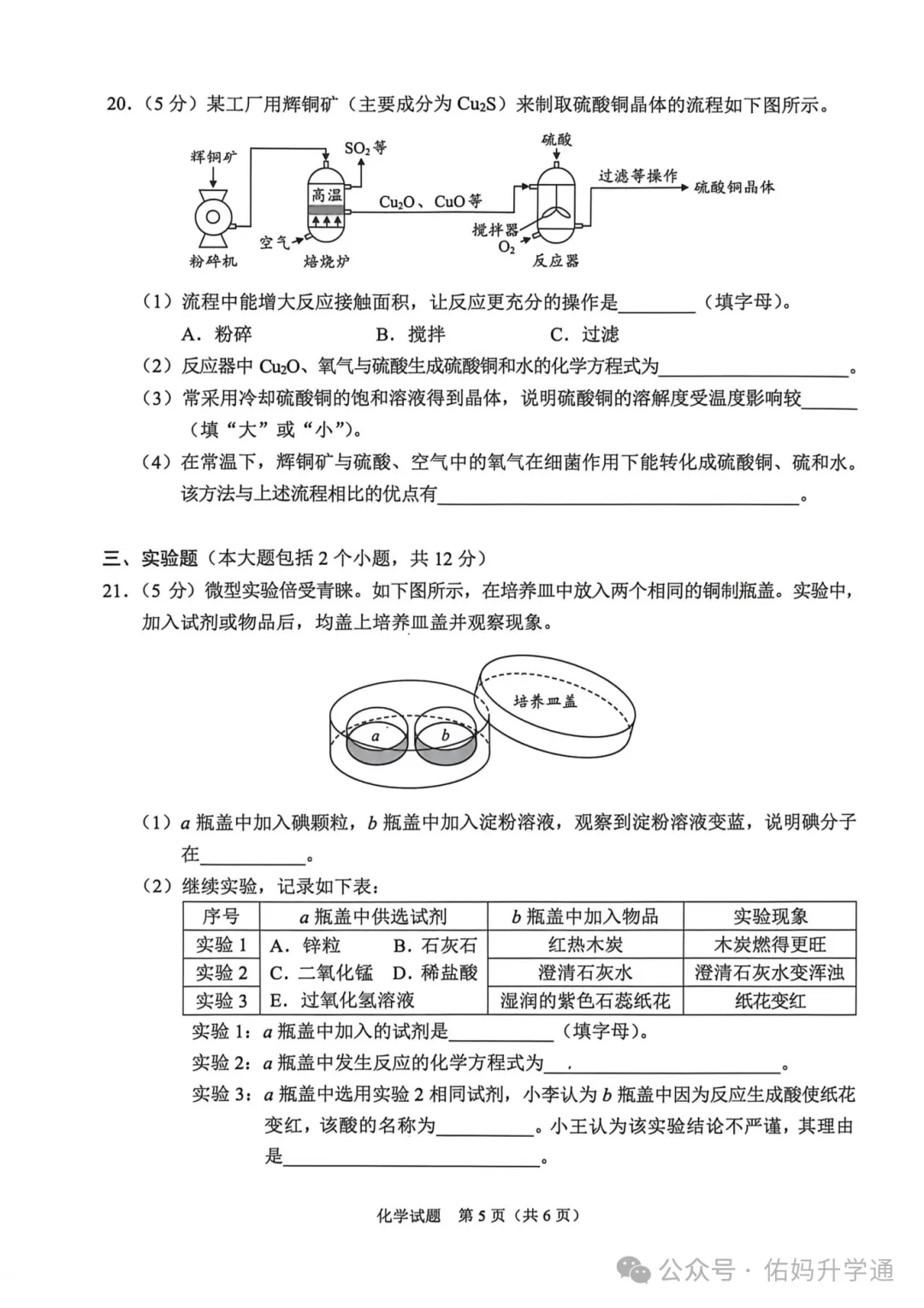 <2026重庆中考真题>全科出炉!快给孩子估分!-第27张图片-四季读书网 <2026重庆中考真题>全科出炉!快给孩子估分!-第27张图片-四季读书网