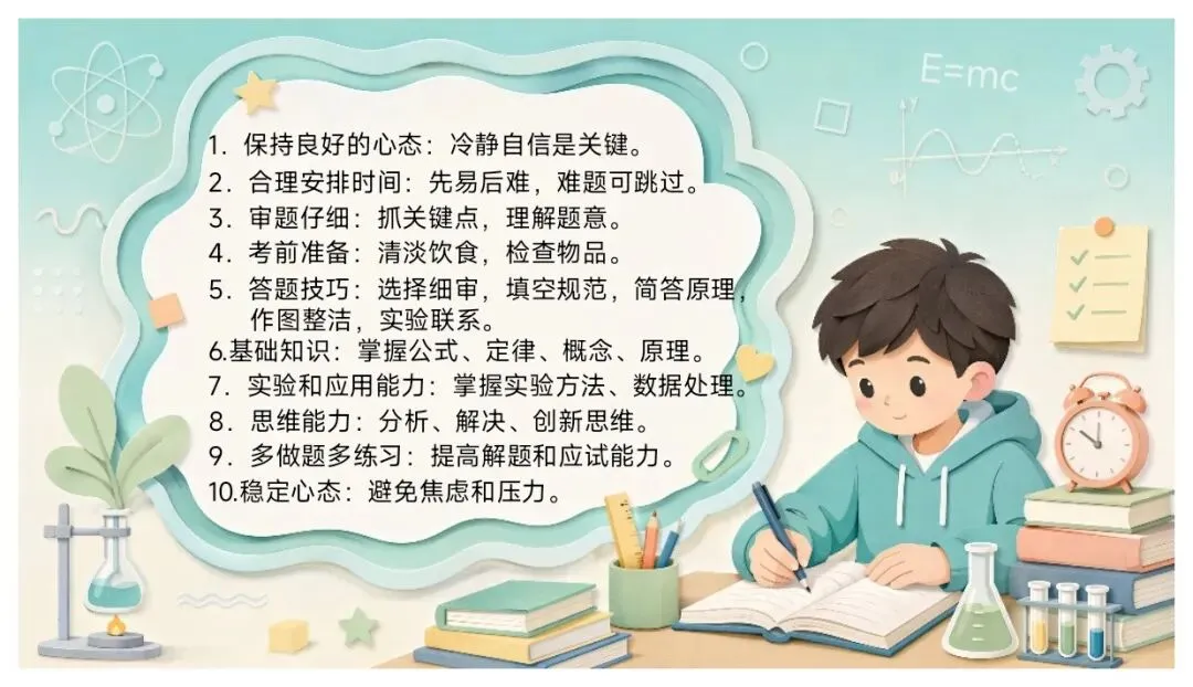 中考物理压箱底秘籍全在这 ,老师熬夜整理-第2张图片-四季读书网