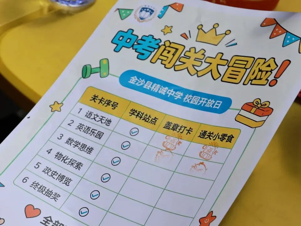 中考技巧抢分,决胜希望之旅——金沙县精诚中学校园开放日圆满结束!-第74张图片-四季读书网 中考技巧抢分,决胜希望之旅——金沙县精诚中学校园开放日圆满结束!-第74张图片-四季读书网