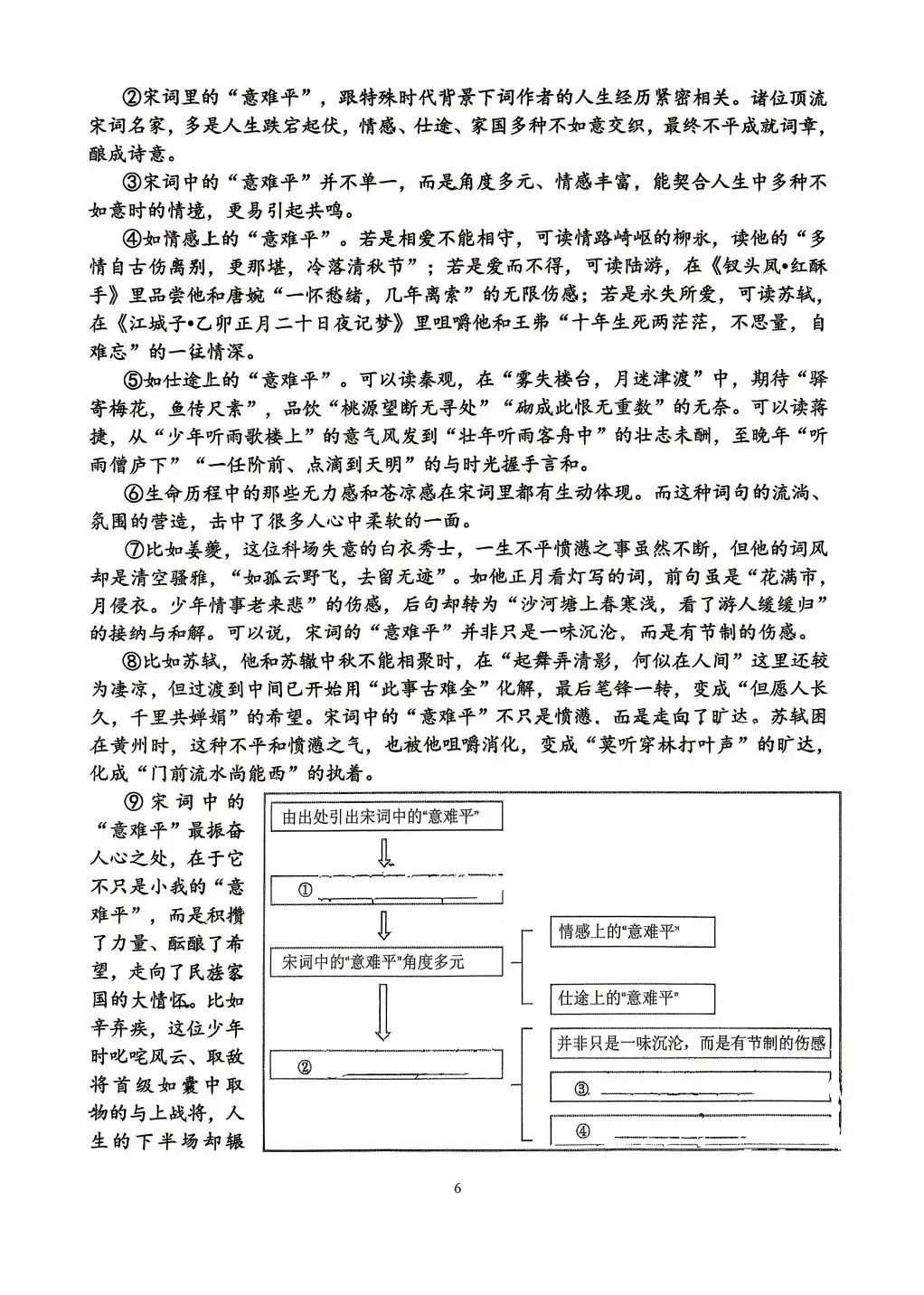 【试卷分享】2025-2026学年度第二学期6月适应性练习·初三语文+答案-第7张图片-四季读书网