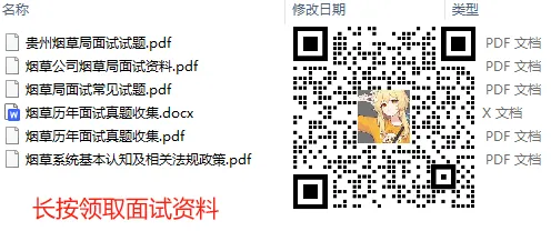 面试真题丨贵州省烟草局公司-第2张图片-四季读书网 面试真题丨贵州省烟草局公司-第2张图片-四季读书网