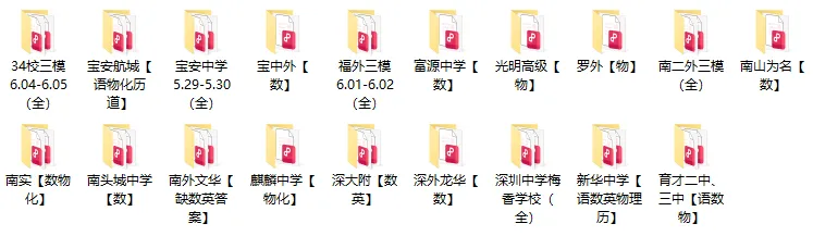 【真题领取】新增宝中/南外文华!2026深圳中考三模分享-第1张图片-四季读书网