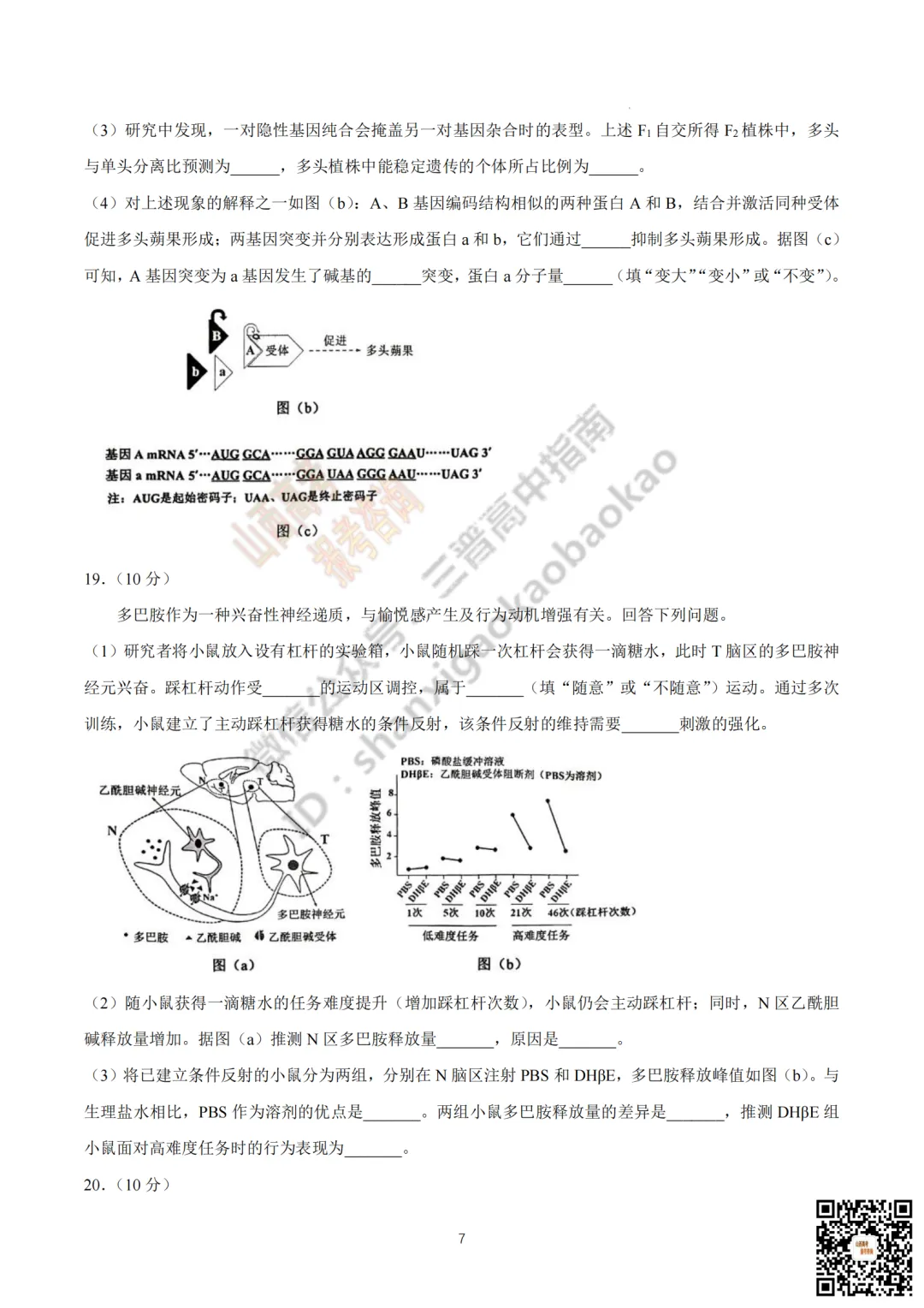 速递 | 2026年山西省高考真题及答案最新汇总!-第110张图片-四季读书网 速递 | 2026年山西省高考真题及答案最新汇总!-第110张图片-四季读书网