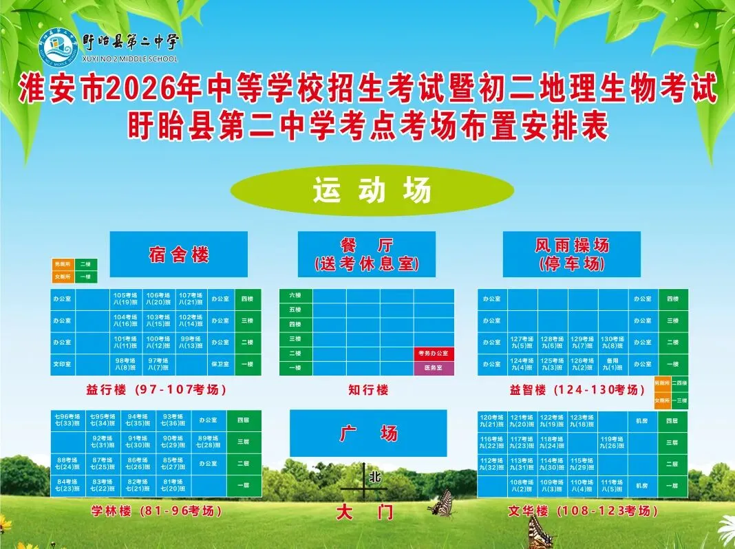 【早安·盱眙】中考温馨提示-第12张图片-四季读书网 【早安·盱眙】中考温馨提示-第12张图片-四季读书网