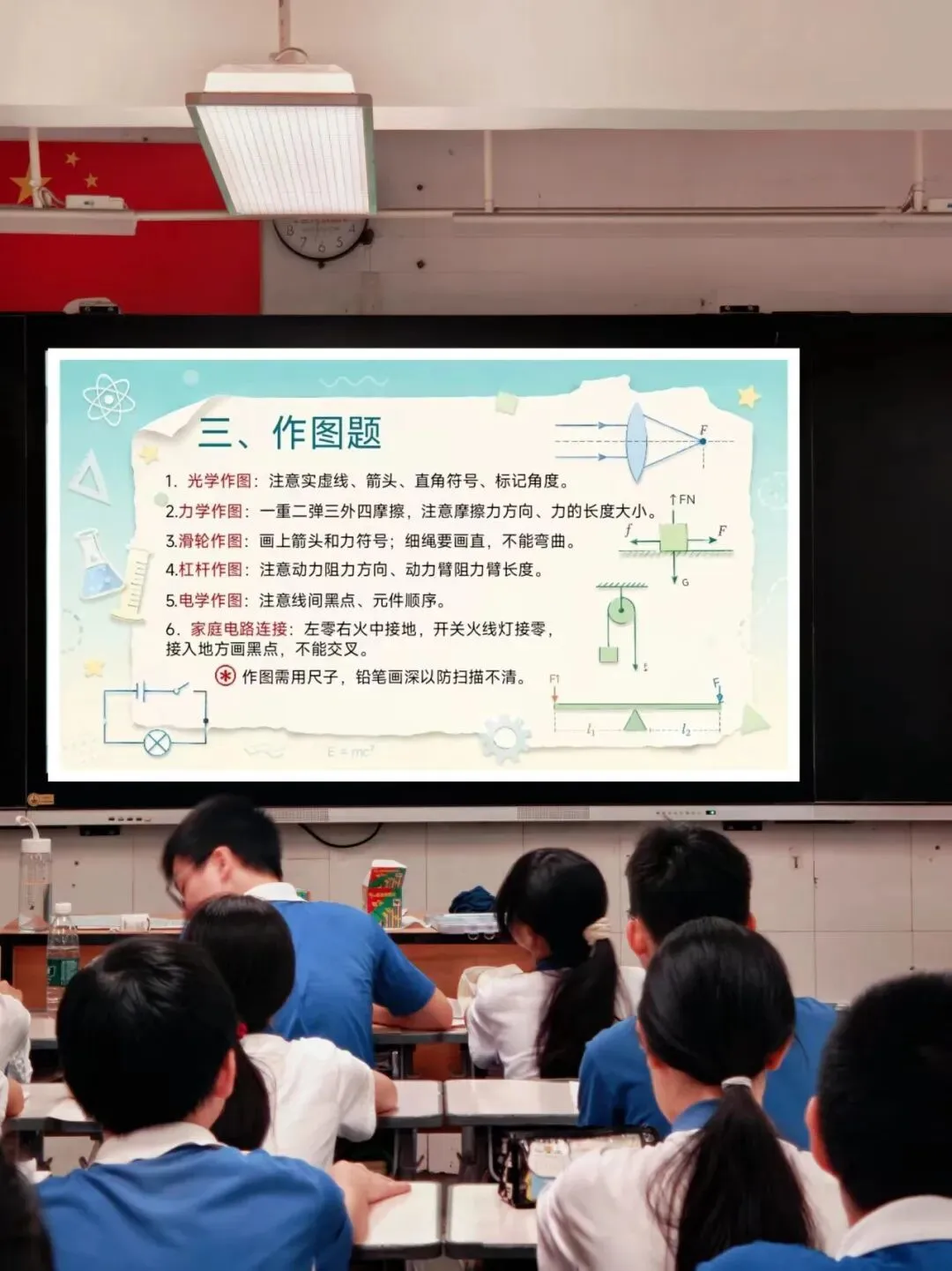 中考物理最后一课,物理老师不讲废话只讲重点,真的强-第4张图片-四季读书网