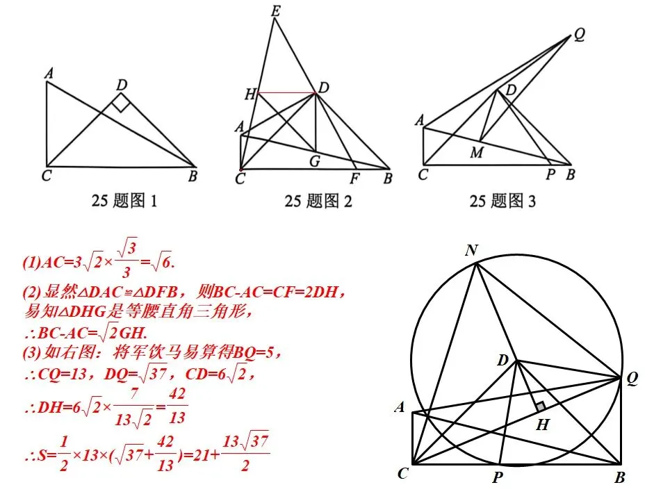 【中考】2026重庆中考数学真题压轴题解析-第4张图片-四季读书网 【中考】2026重庆中考数学真题压轴题解析-第4张图片-四季读书网