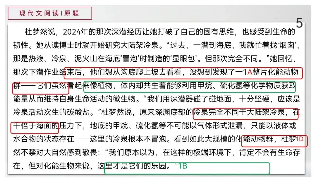 【真题讲评】2026年高考全国一卷语文真题+讲评课件-第5张图片-四季读书网