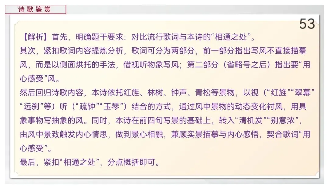 【真题讲评】2026年高考全国一卷语文真题+讲评课件-第53张图片-四季读书网