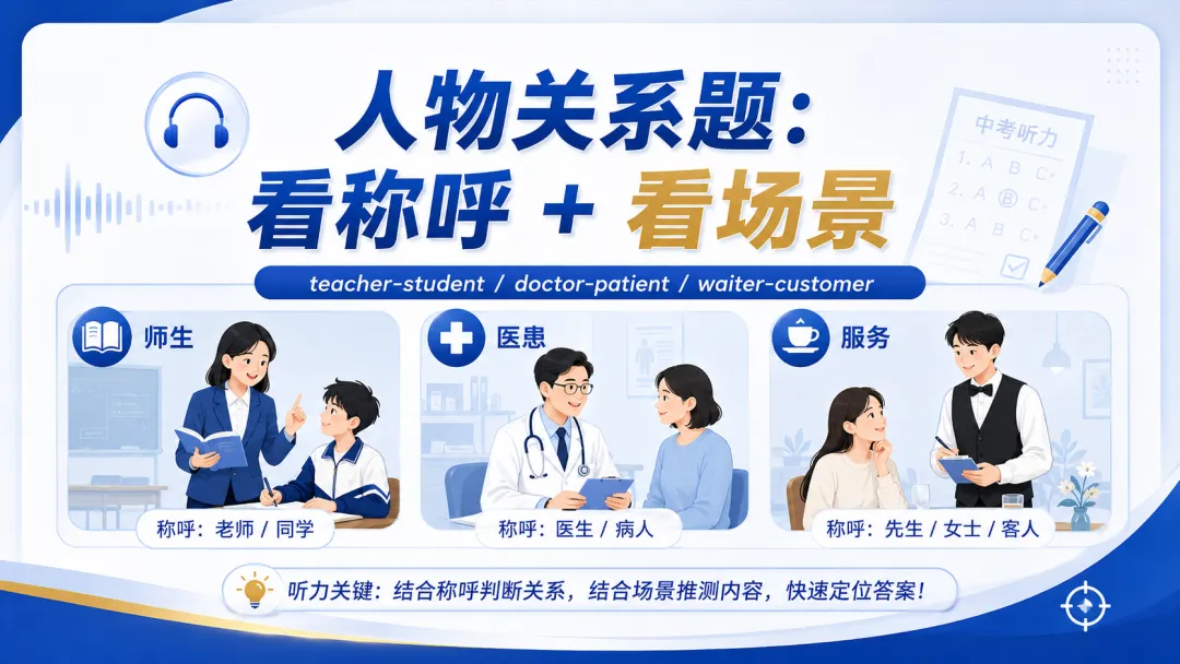 中考英语听力想拿高分,不是靠“多听”,而是靠这几个得分动作-第4张图片-四季读书网 中考英语听力想拿高分,不是靠“多听”,而是靠这几个得分动作-第4张图片-四季读书网