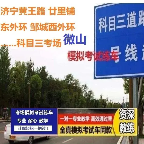 济宁微山第11科目三考场考试视频最新路线图模拟练车新手陪练教学-第2张图片-四季读书网