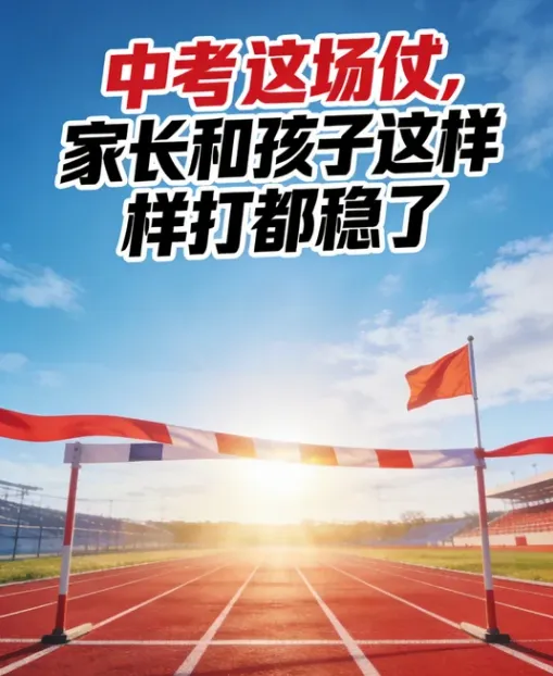 中考这场仗,家长和孩子这样打就稳了-第1张图片-四季读书网 中考这场仗,家长和孩子这样打就稳了-第1张图片-四季读书网