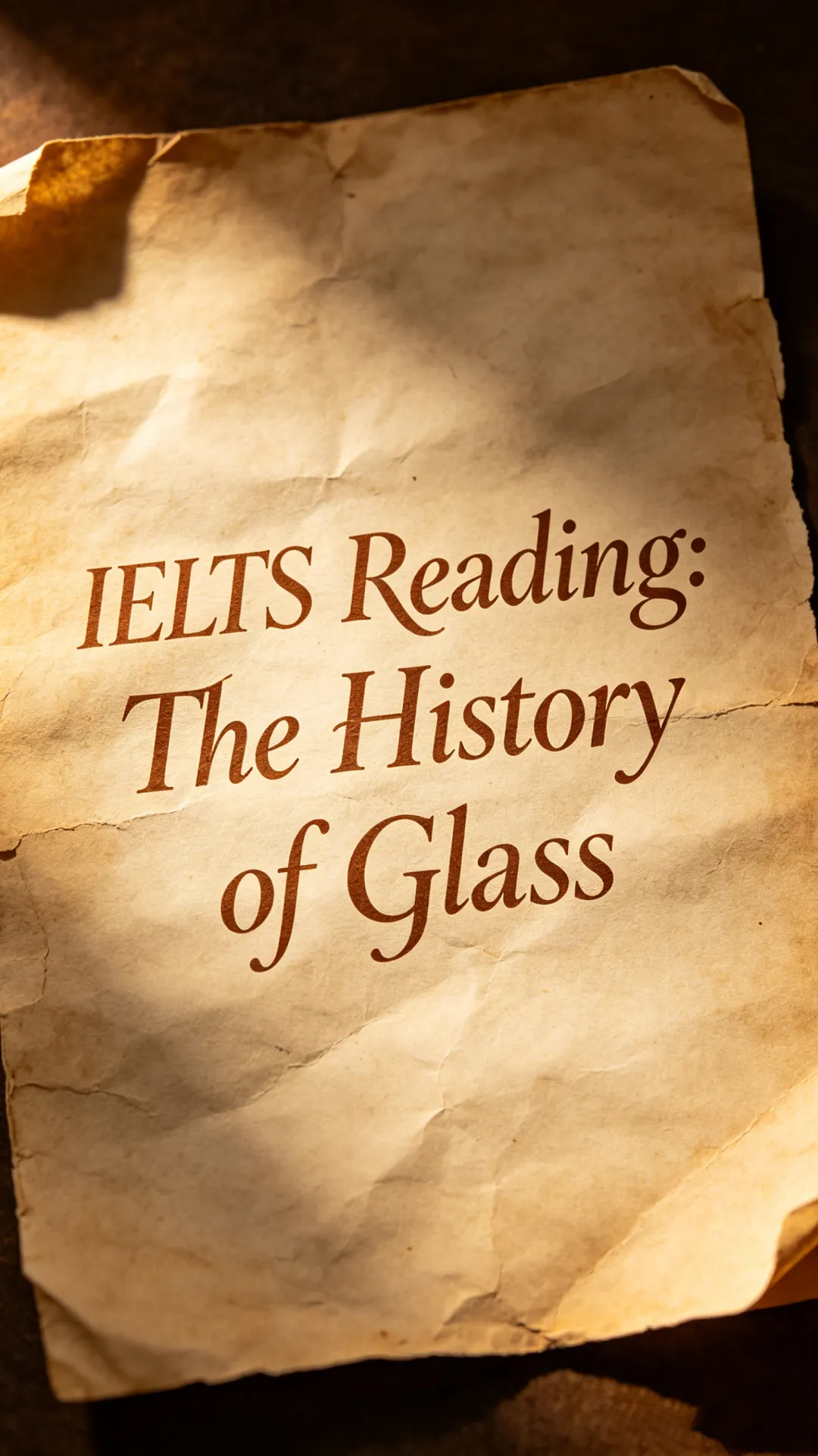 雅思阅读真题 The History of Glass-第2张图片-四季读书网 雅思阅读真题 The History of Glass-第2张图片-四季读书网
