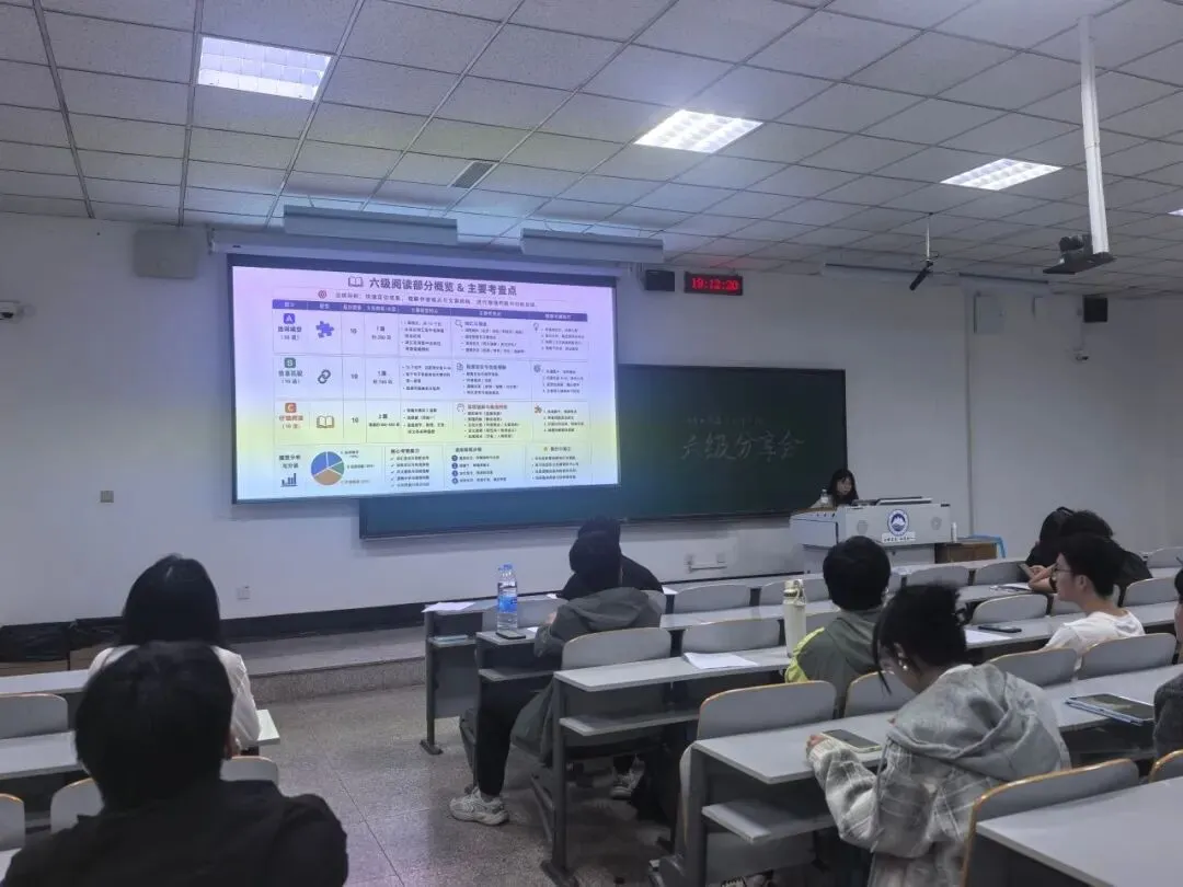 学院动态 | 我院举行大学英语六级模拟考试暨考后分享会-第2张图片-四季读书网