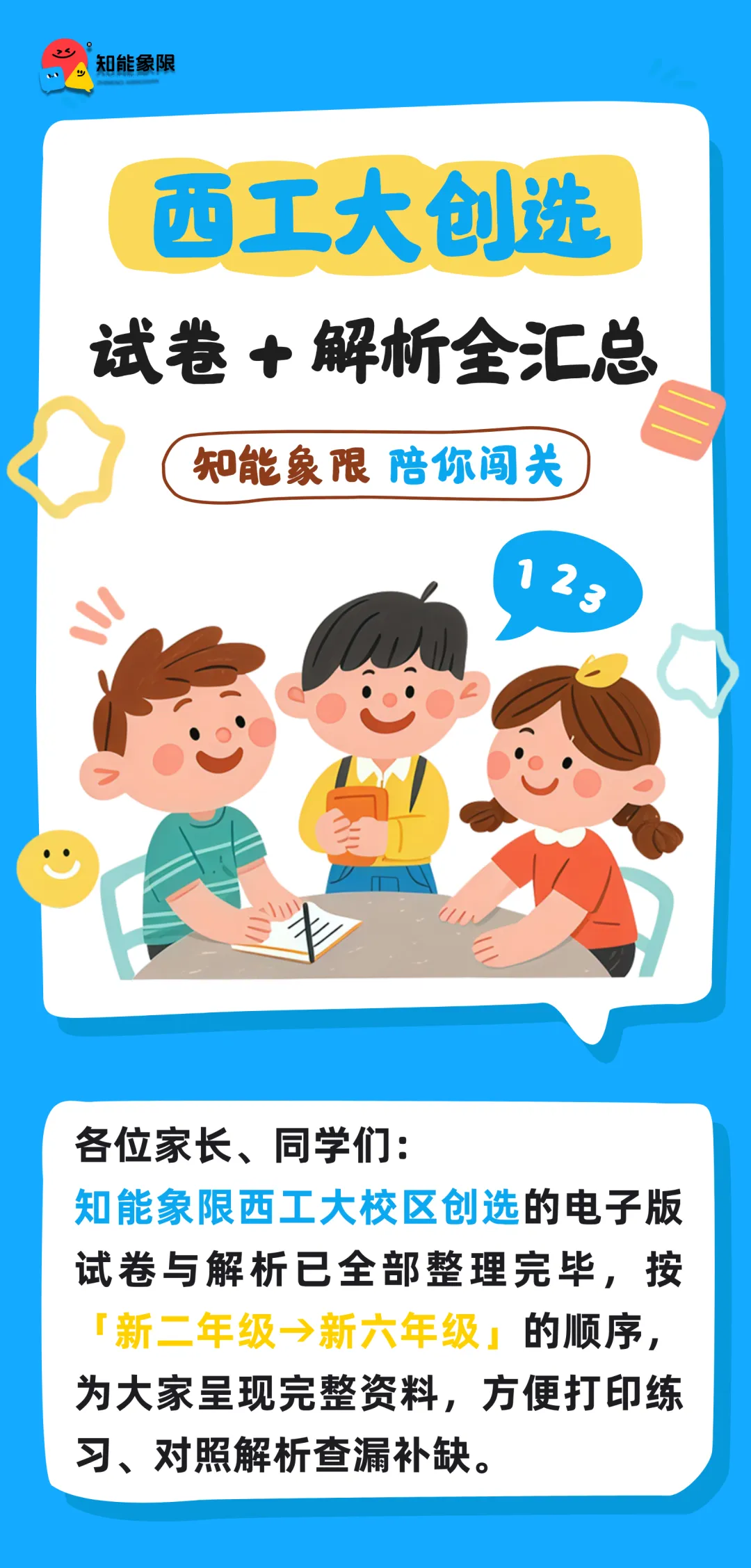 知能象限陪你闯关|西工大创选试卷解析全集-第1张图片-四季读书网 知能象限陪你闯关|西工大创选试卷解析全集-第1张图片-四季读书网