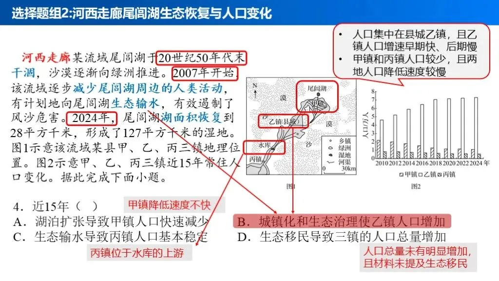 【真题解析40】2025年高考地理试题解析——甘肃卷-第17张图片-四季读书网