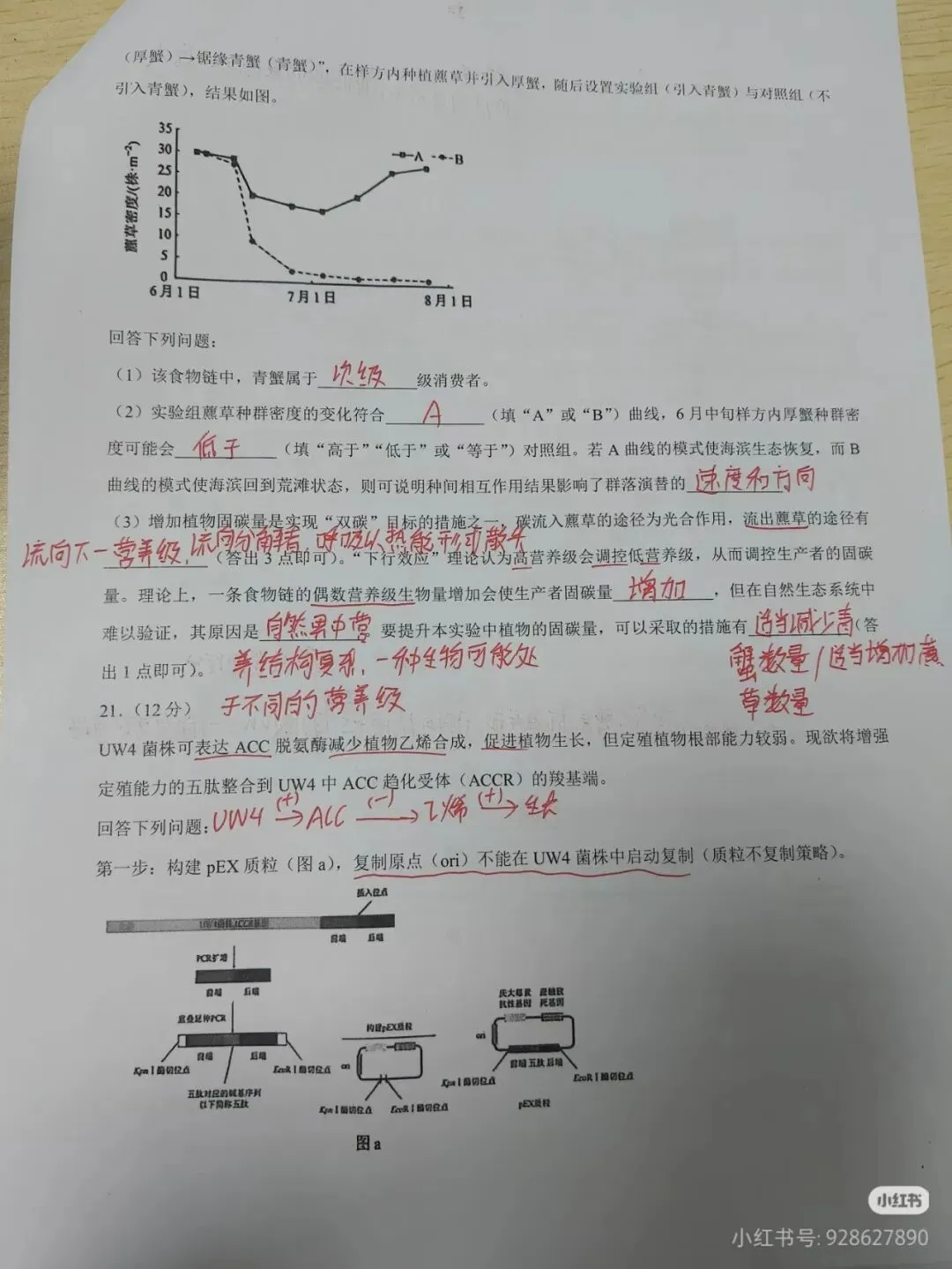 云南2026年高考“生物”试卷及答案参考(更新)!-第6张图片-四季读书网