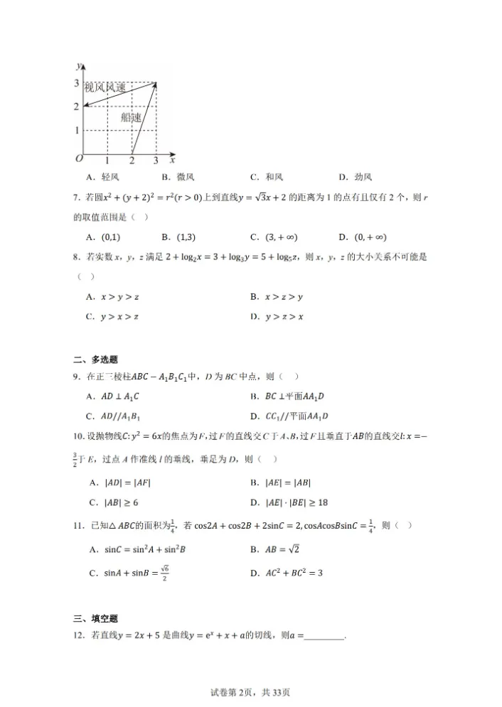 2022-2025年高考数学 近5年真题已出!带有详细解析!新高三新高二刷题资料!有电子版可以下载打印!-第4张图片-四季读书网 2022-2025年高考数学 近5年真题已出!带有详细解析!新高三新高二刷题资料!有电子版可以下载打印!-第4张图片-四季读书网