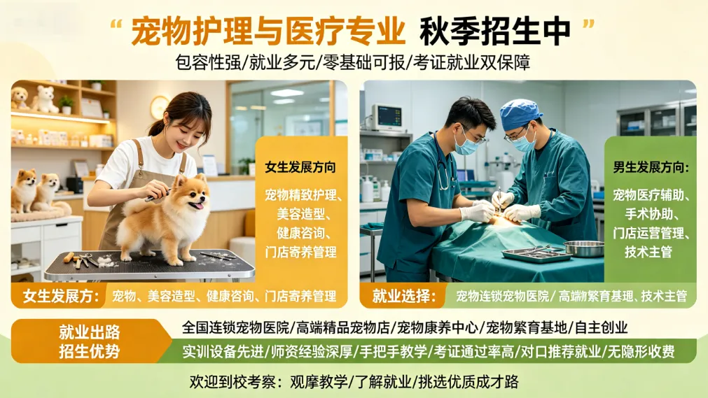 中考落榜别焦虑!宠物护理与医疗专业,普通孩子安稳吃香好出路-第10张图片-四季读书网 中考落榜别焦虑!宠物护理与医疗专业,普通孩子安稳吃香好出路-第10张图片-四季读书网