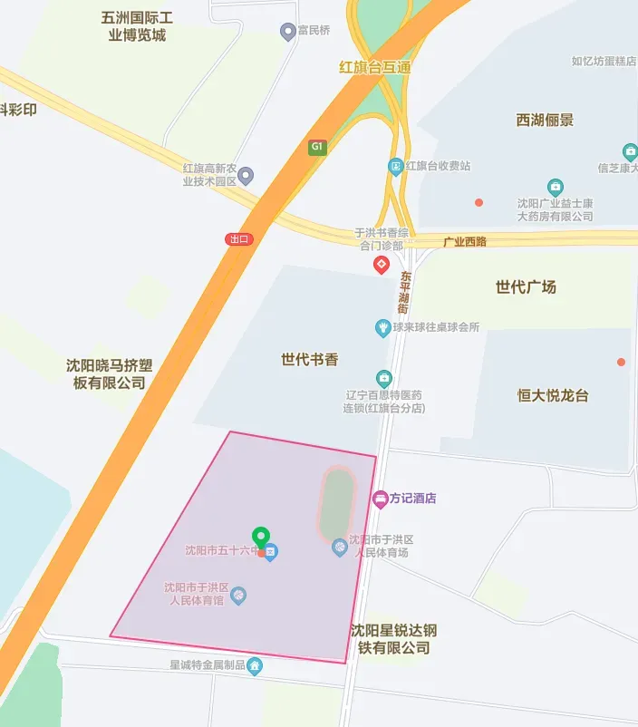 沈阳市于洪区中考考点周边生活服务信息整理-第4张图片-四季读书网