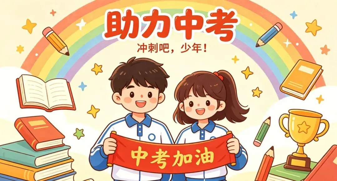 助力中考,温馨提示-第1张图片-四季读书网