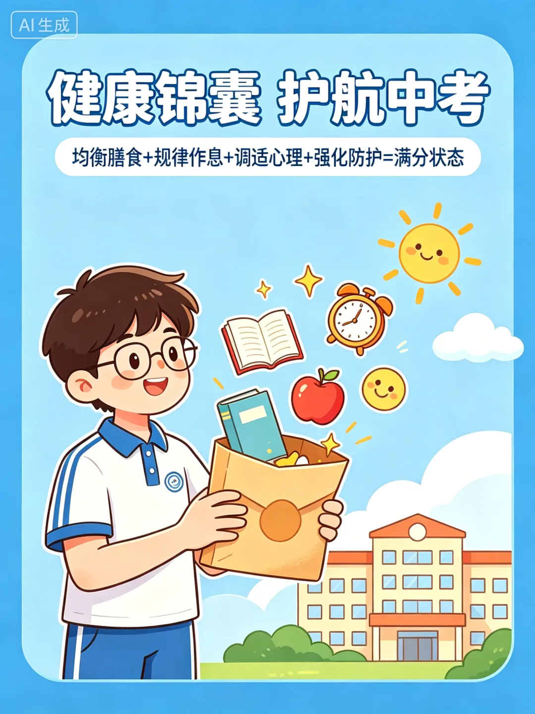 『中考倒计时』这份健康锦囊,请考生和家长务必收好!-第5张图片-四季读书网 『中考倒计时』这份健康锦囊,请考生和家长务必收好!-第5张图片-四季读书网