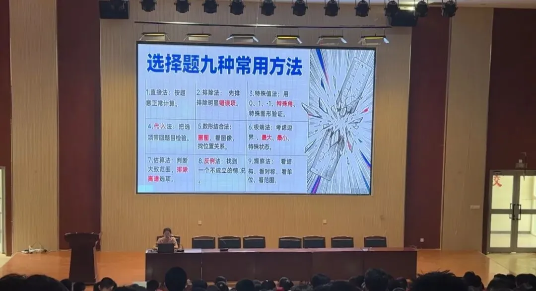 聚力中考冲刺 精准赋能备考——十二团中学开展2026年中考全学科答题指导讲座-第2张图片-四季读书网 聚力中考冲刺 精准赋能备考——十二团中学开展2026年中考全学科答题指导讲座-第2张图片-四季读书网