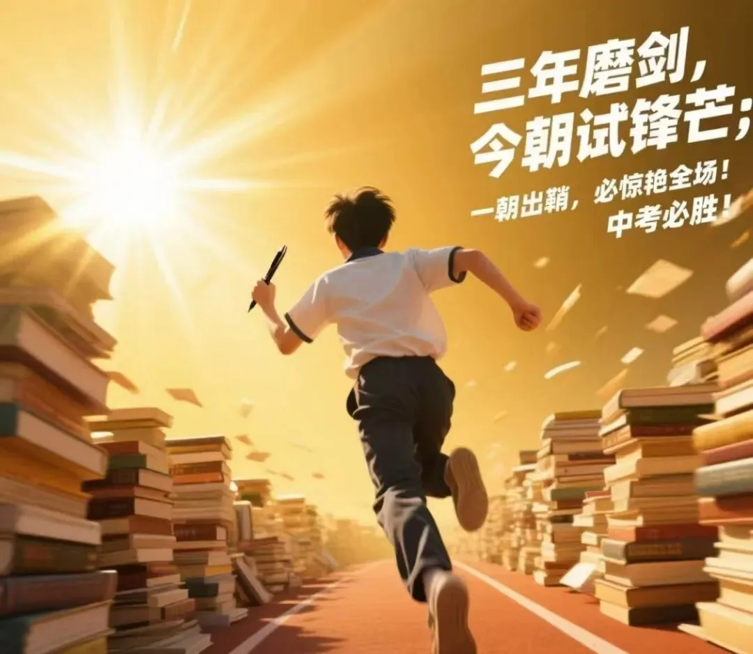 青春有无限可能 中考加油-第2张图片-四季读书网