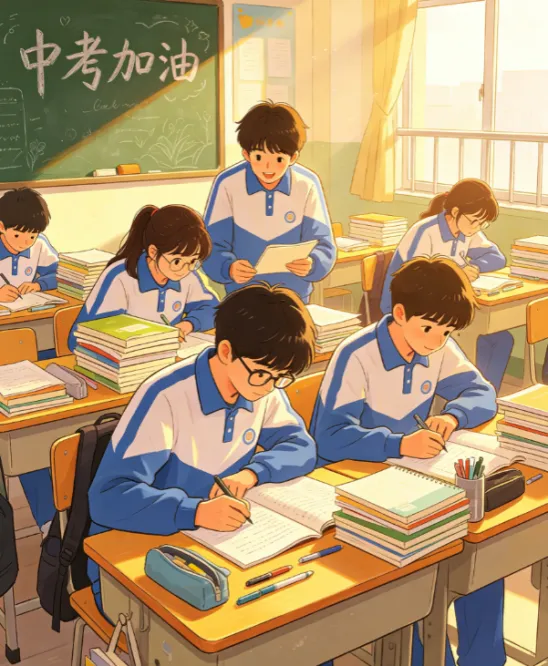 中考加油 | 凝心蓄力,步履从容;少年乘风,盛夏花开-第6张图片-四季读书网