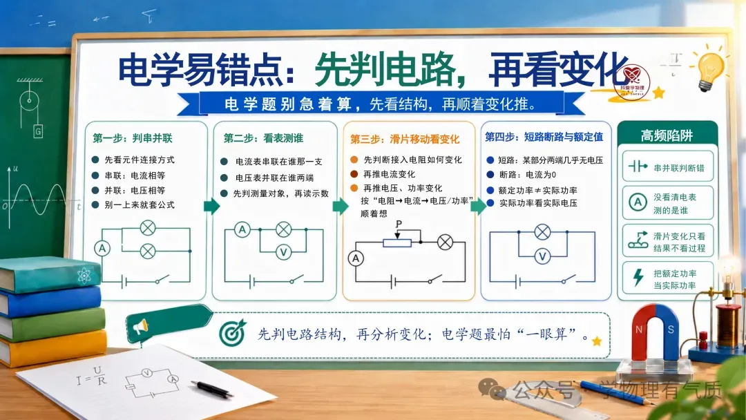【中考物理】2026 中考物理冲刺指南:易错点・AI 答疑・考前叮嘱-第17张图片-四季读书网 【中考物理】2026 中考物理冲刺指南:易错点・AI 答疑・考前叮嘱-第17张图片-四季读书网