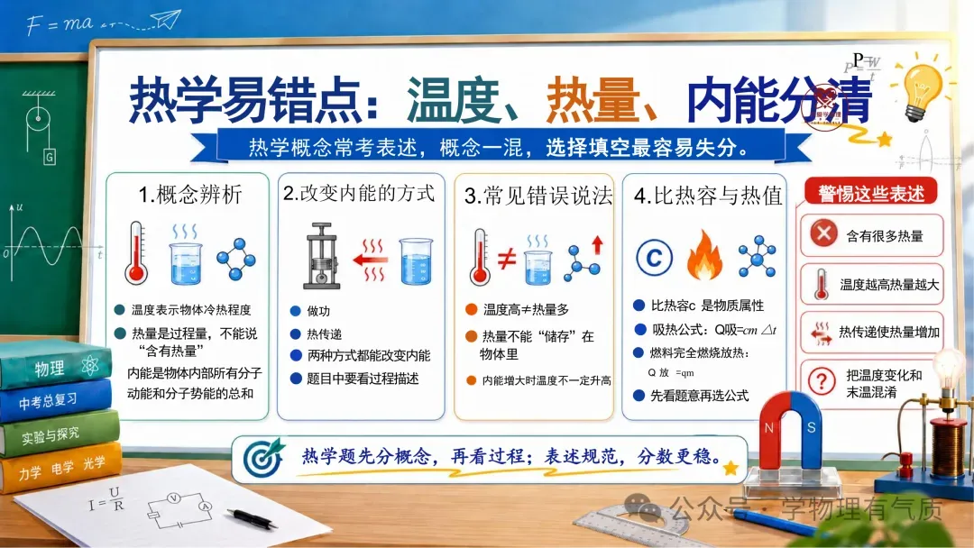 【中考物理】2026 中考物理冲刺指南:易错点・AI 答疑・考前叮嘱-第18张图片-四季读书网 【中考物理】2026 中考物理冲刺指南:易错点・AI 答疑・考前叮嘱-第18张图片-四季读书网