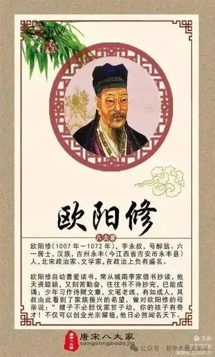 【中考阅读理解题84】文言文阅读《欧阳修》《桃花源记》《大道之行也》郑燮诗文阅读考试题(含答案)-第2张图片-四季读书网 【中考阅读理解题84】文言文阅读《欧阳修》《桃花源记》《大道之行也》郑燮诗文阅读考试题(含答案)-第2张图片-四季读书网