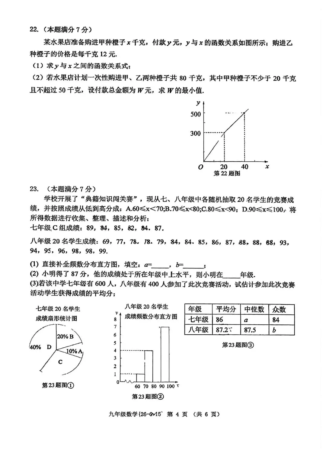 @2026年工大附中9模试卷(原卷版)-第5张图片-四季读书网