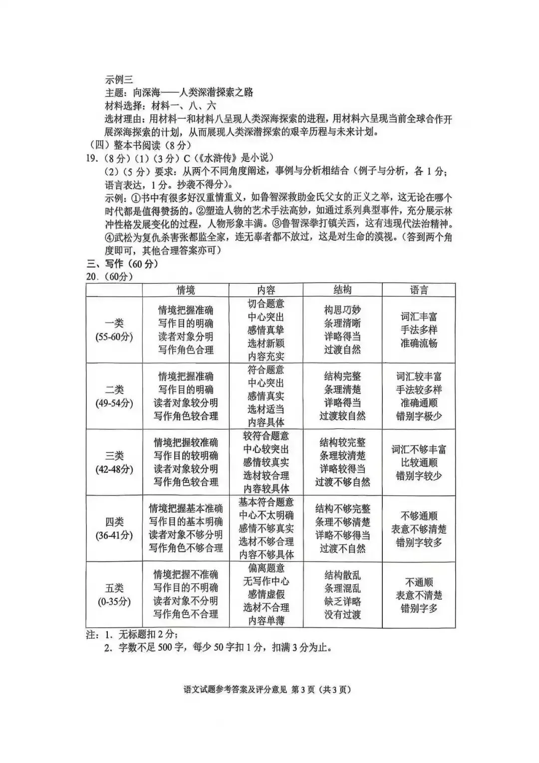 【中考真题及答案】2026重庆卷-第12张图片-四季读书网
